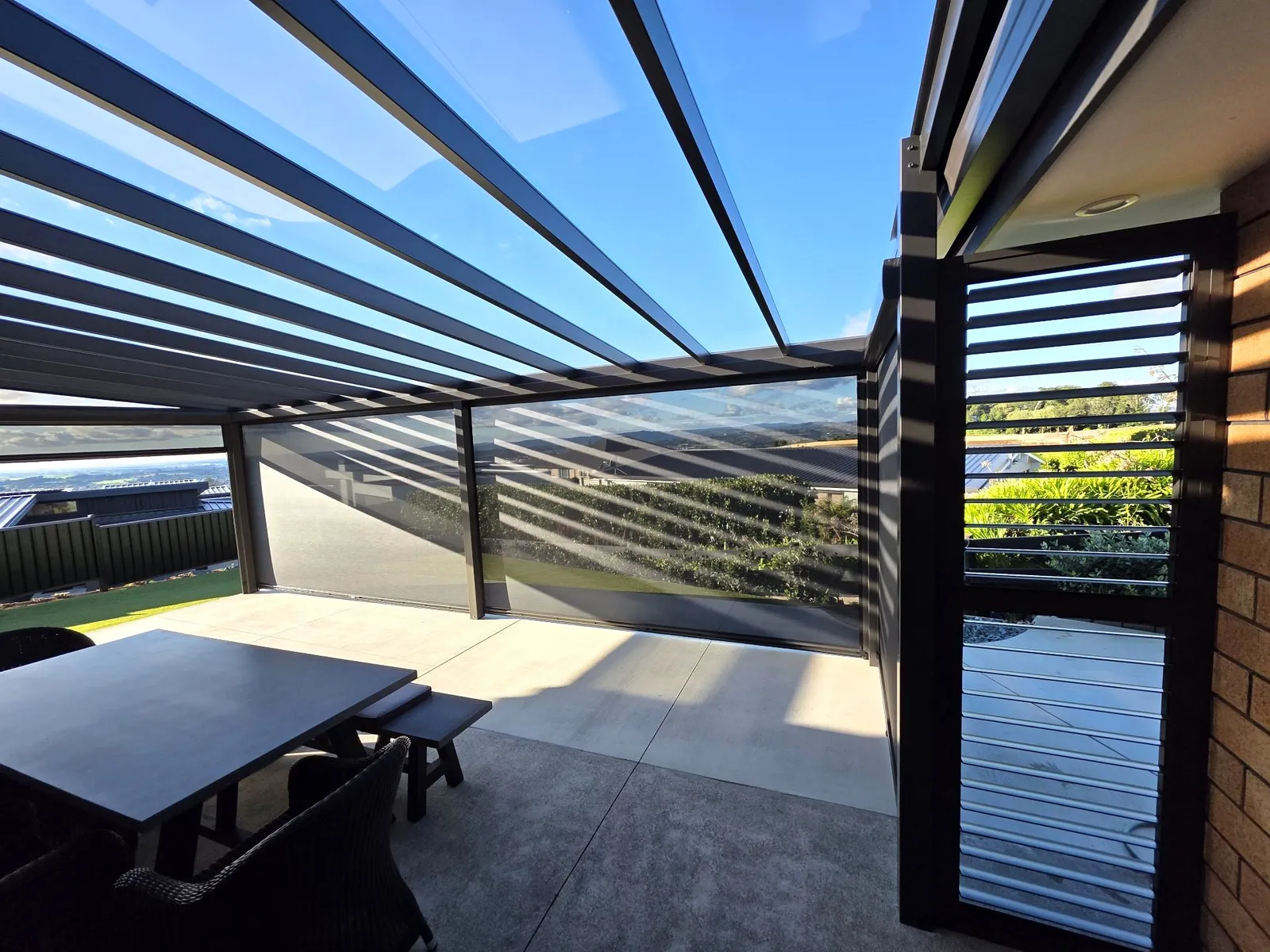 Ziptrak® outdoor blind